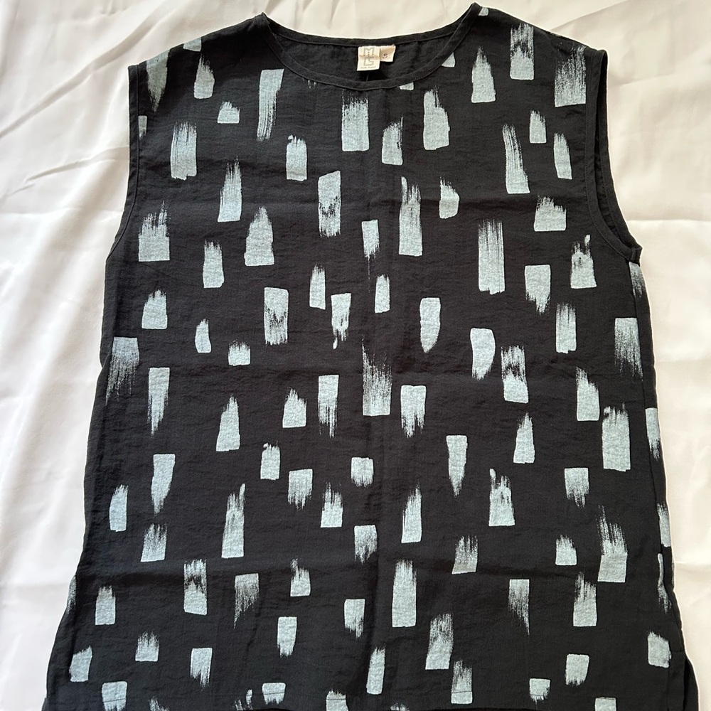 Stylish Black and Gray Women's Tank Top